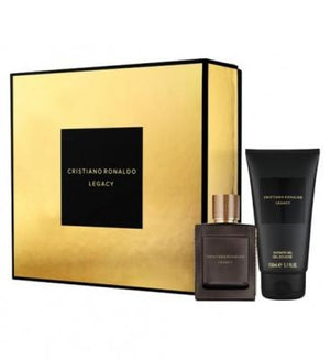Cristiano Ronaldo Legacy 30ml Gift Set, 30ml Eau De Toilette + 150ml Shower Gel